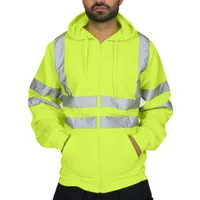 Hi Vis Reflective Pullover Hoodie