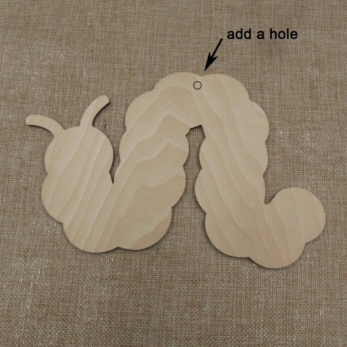 Description Picture 5 of item2-8inch Unfinished Wooden Blank Flower Leaves Theme Wood Cutouts Flowers Shapes For DIY Craft Embellishments Wedding Party Decor