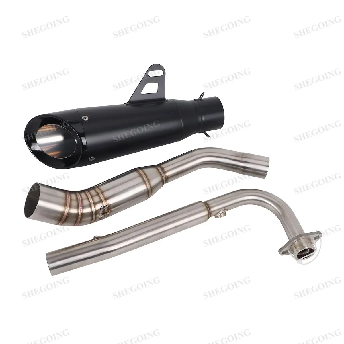 For Kawasaki Z125 13-18 /Z125 PRO-Motorcycle Exhaust Escape Full System Slip On Muffler