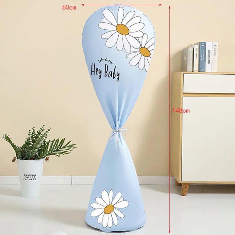 2pcs Waterproof Floor Fan Cover Home Decor Dust-proof Protective Electric Fan Cover Reusable Stand Protective Covers