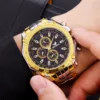Top Brand Mens Watches Luxury Steel Analog Quartz Wristwatch Fashion Business Gold Sliver Male Clock Relogios Masculino Montre 3