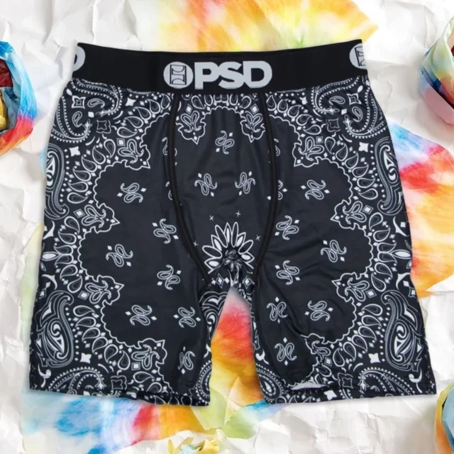 Sexy Men Underwear Boxers Printed Man Boxershorts Summer Breathable Men's Panties Lingerie Plus Size Men Boxer Briefs Underpants 6