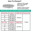Waterproof Sofa Seat Cushion Cover Jacquard Sofa Cover For Living Room Furniture Protector L Shape Corner Armchair Couch Covers 5