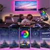 RGB LED Strip Lights 5050 Bluetooth APP Control Color Changing Light Flexible LED Lamp Tape Ribbon for Room Decoration Backlight 4