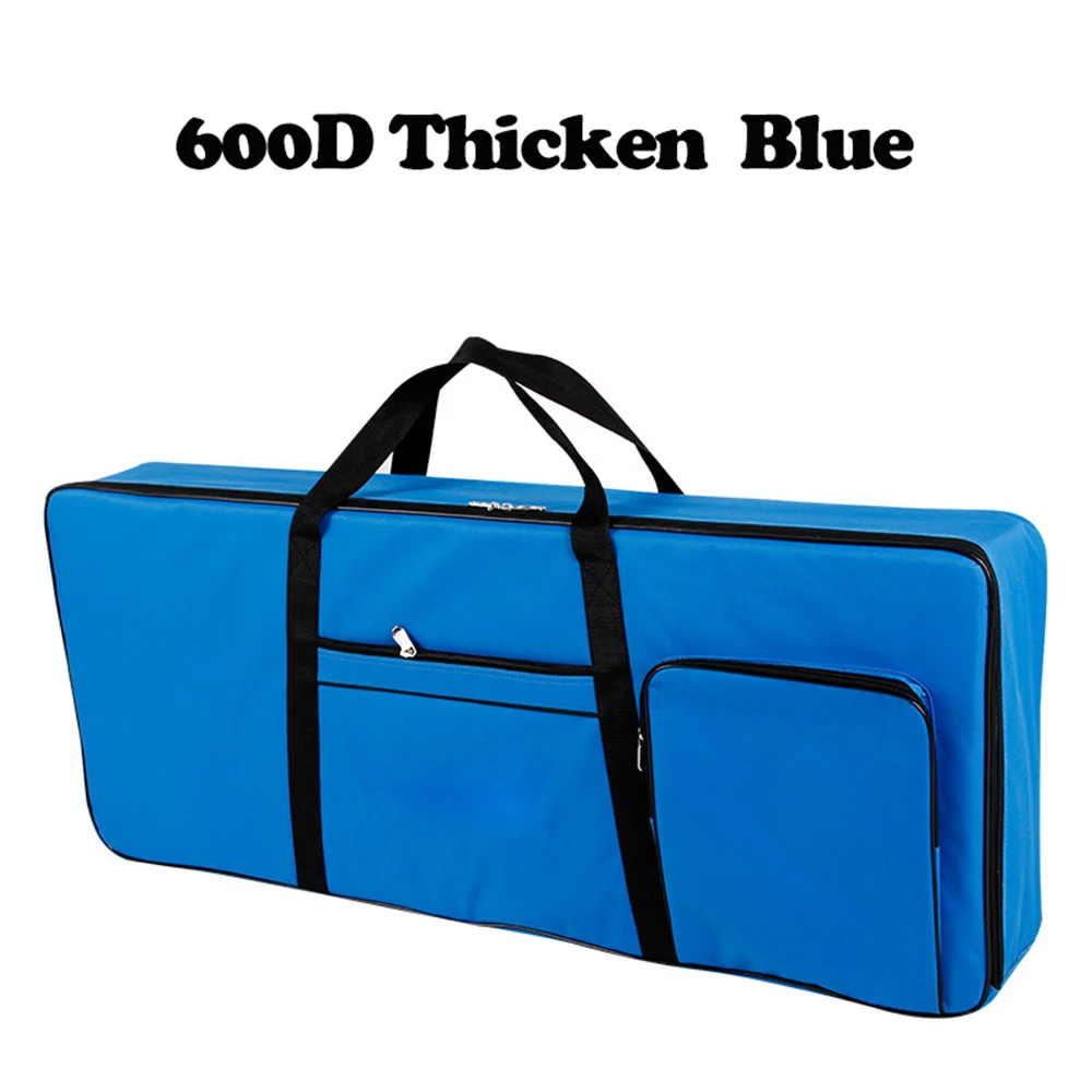 Portable Shockproof And Waterproof Reversible 61 Key Electronic Piano Case Piano Case Padded Keyboard Instrument Protection