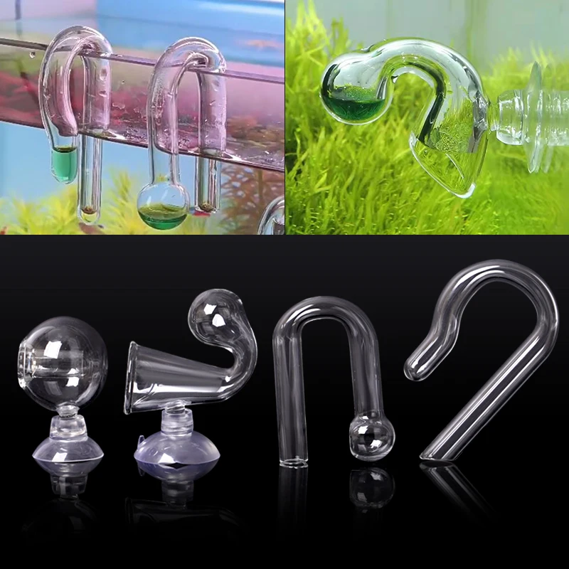 Diffuse Glas Co2 Drop Checker Aquarium Hang On Co2 Monitor Sensor Detektor Indikator für Aquarium Aquatic Planted Tank Test Ph – Detail 2