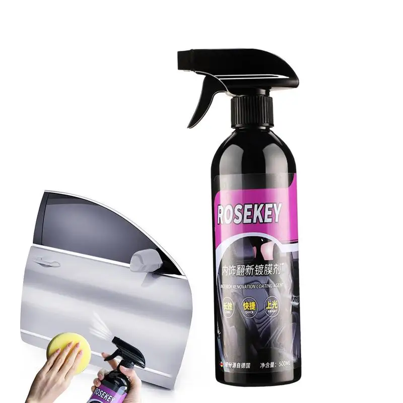 

Car Coating Spray Agent Liquid Spray Coating Wax Polishing Quick High Protection Coating Spray For Car Door Frames And Door