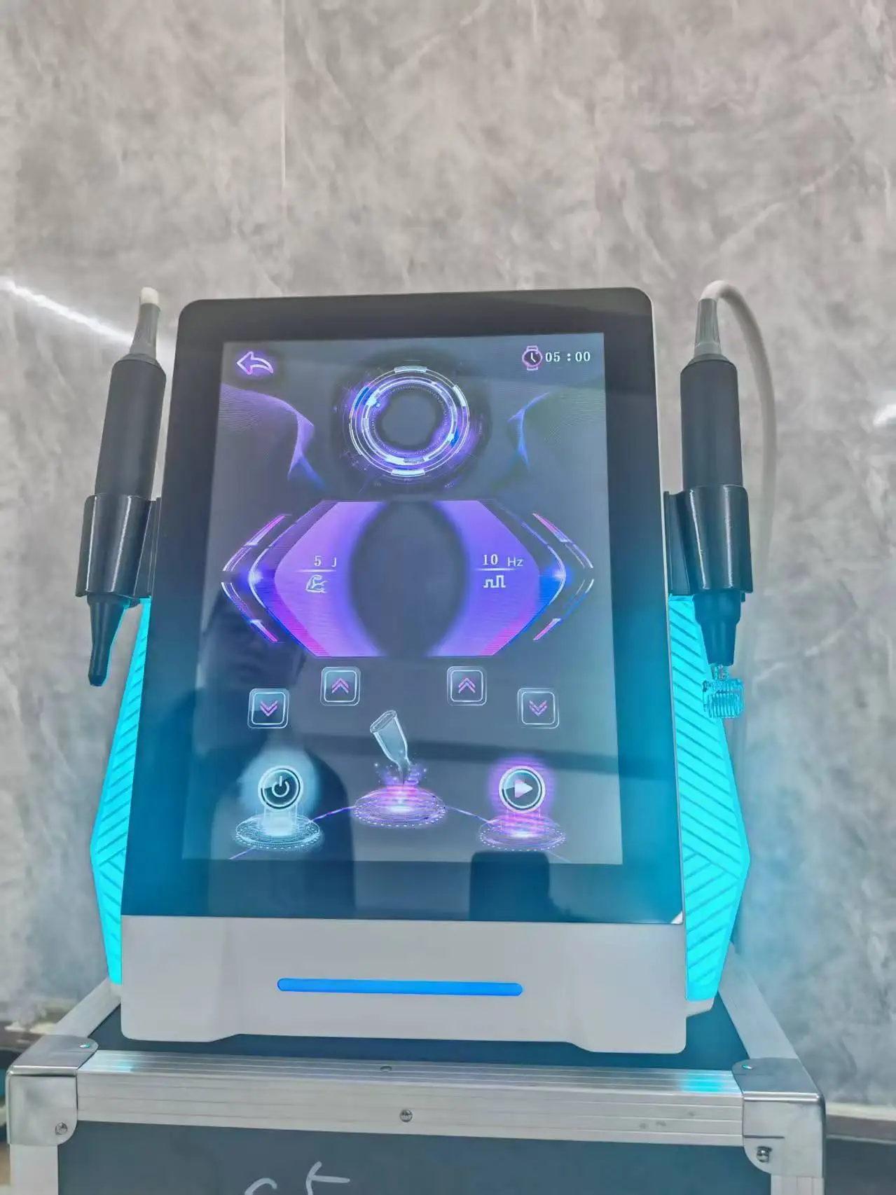 Cold low temperature plasma beauty instrument for face anti-aging scalp anti-aging beauty salon dedicated home use