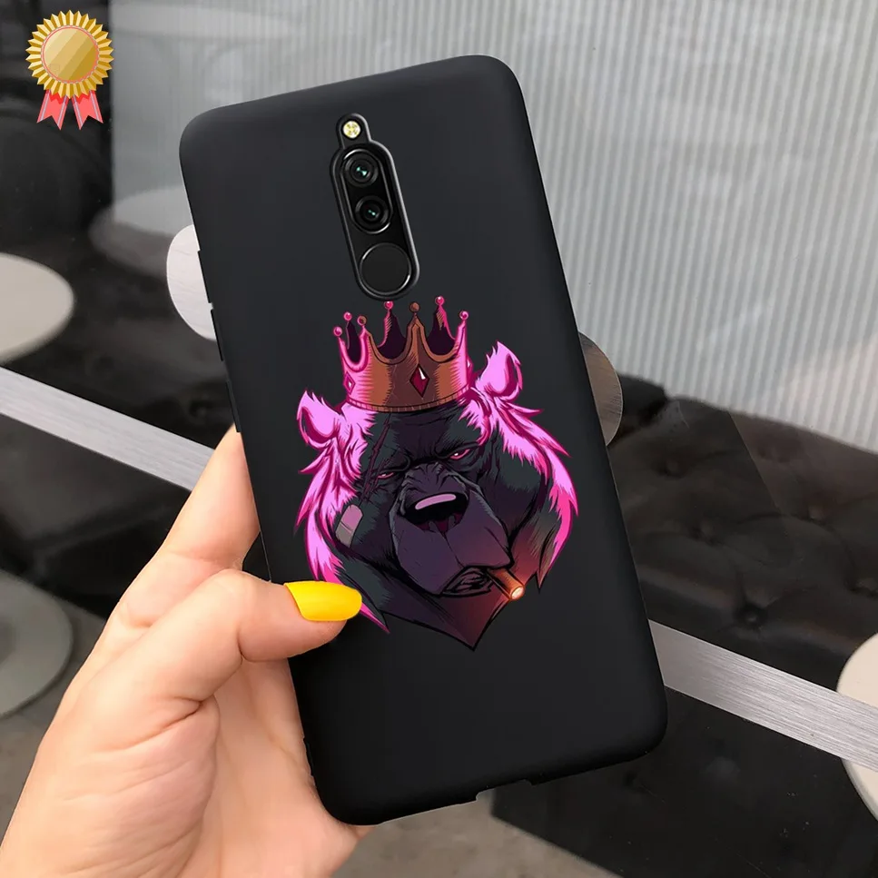 For Redmi 8 Case Redmi8 Cover Animal Cartoons Painted Soft Silicone Phone Case For Xiaomi Redmi 8 Hongmi 8 6.22 Case Fundas