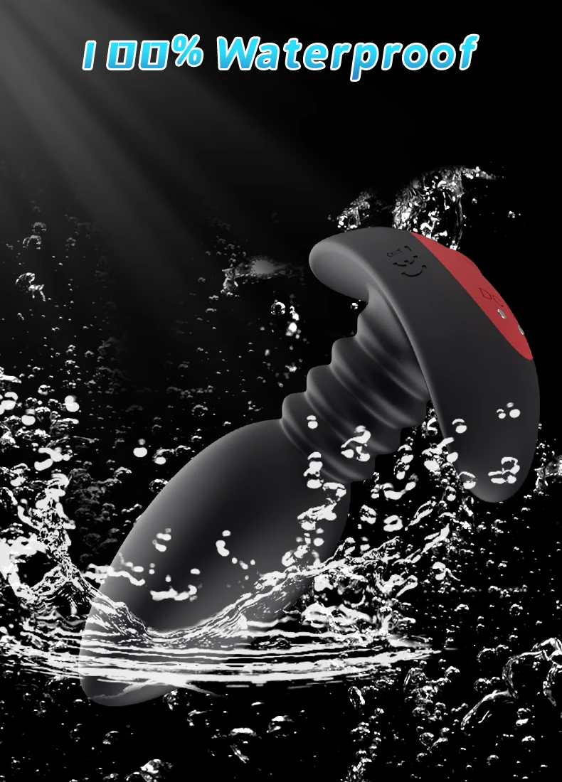 Vibrating Anal Plug With Wireless Remote Control For Prostate_voghion.com