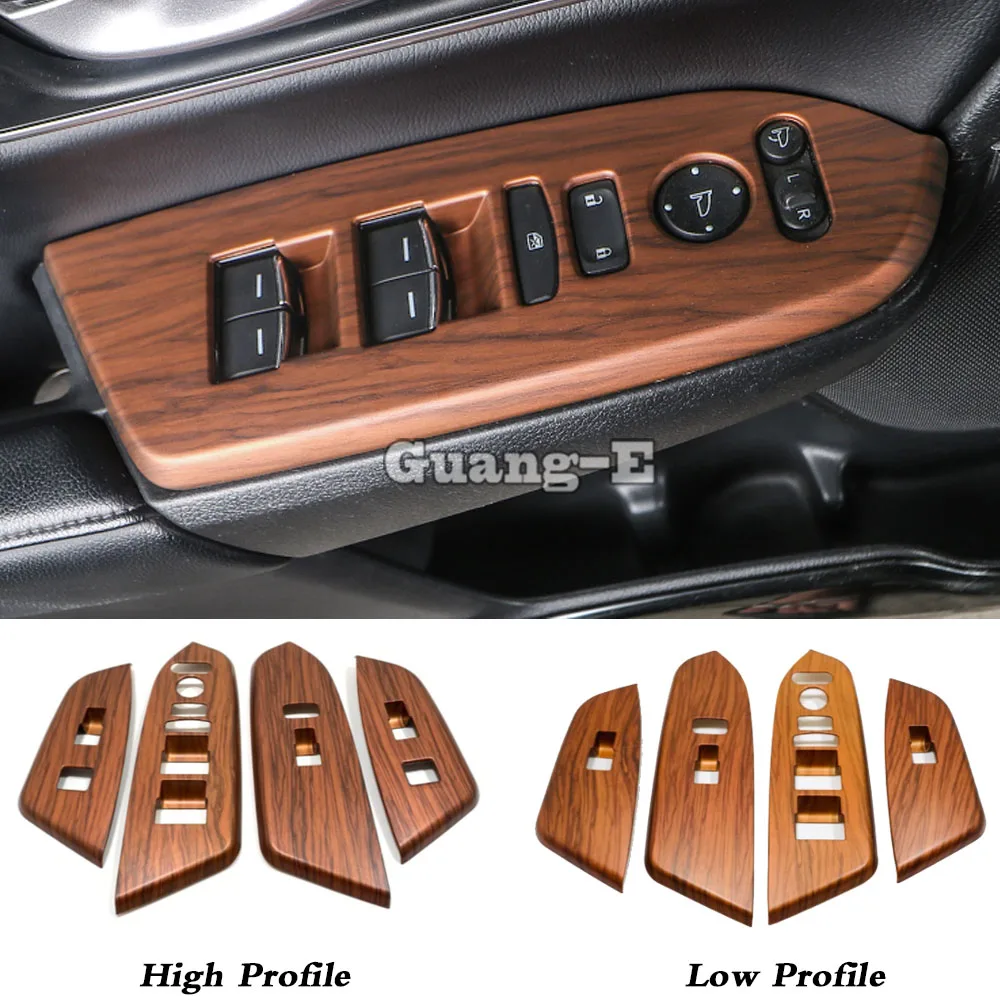 

Для Honda CRV CR-V 2017 2018 2019 2020 ABS Matte/Peach Wood, внутренняя дверь, окно, стеклянная панель, подлокотник, переключатель, рамка кнопки
