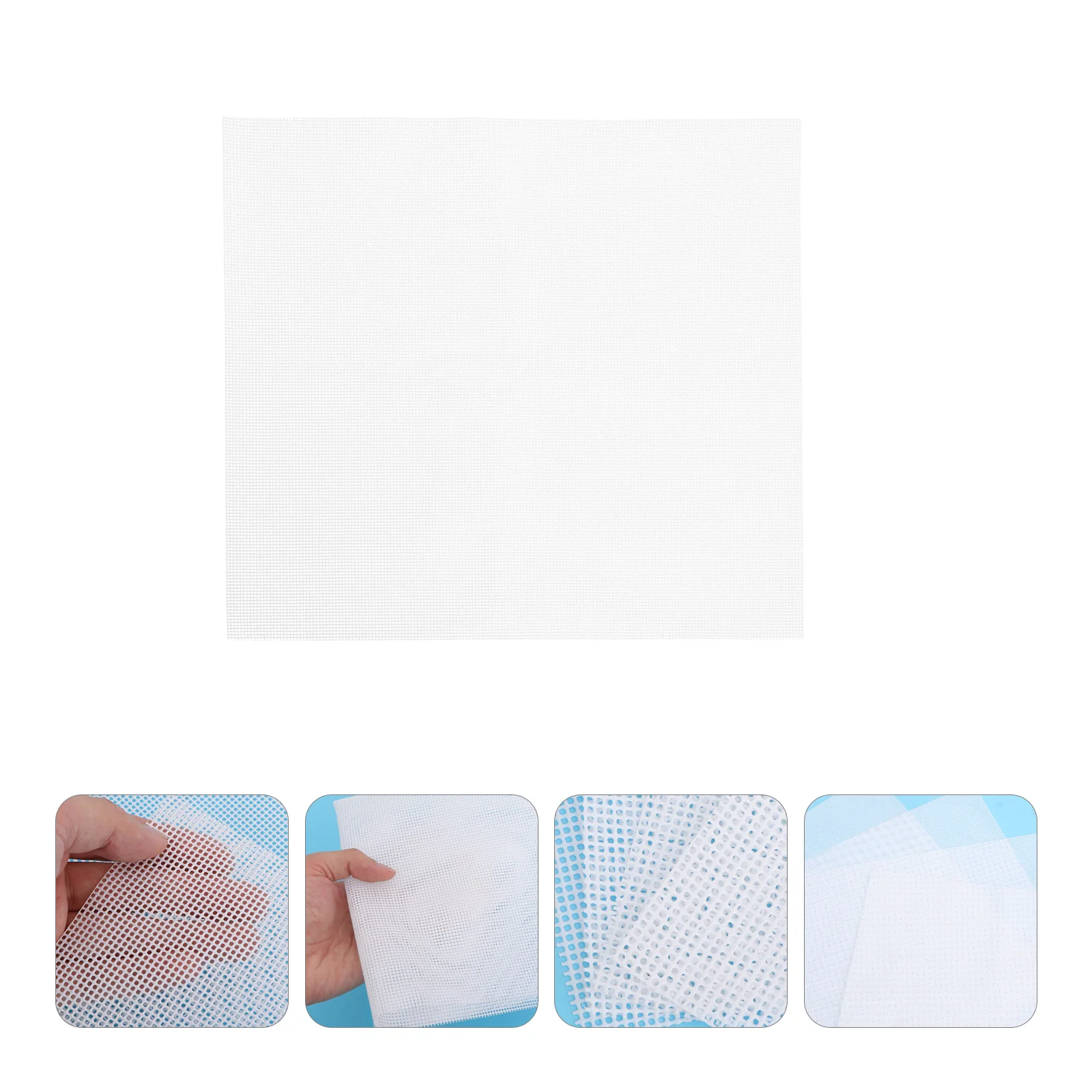 

5/9pcs Reusable Food Dryer Mats High Temperature Resistance Silicone Dehydrator Sheets Non-Stick Square Cuttable Mesh Pad