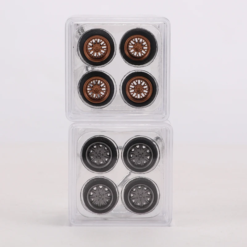 

1:64 Car Model Modified Wheel Tyre Set