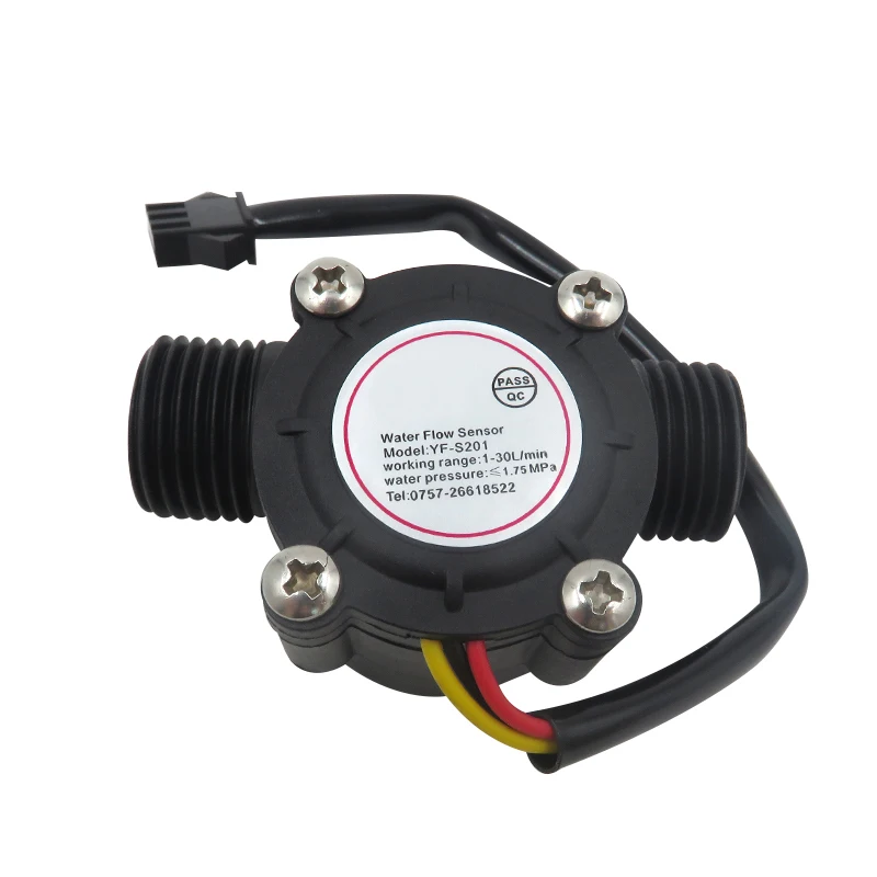 Líquido Flowmeter NPN Hall Sensor De Fluxo
