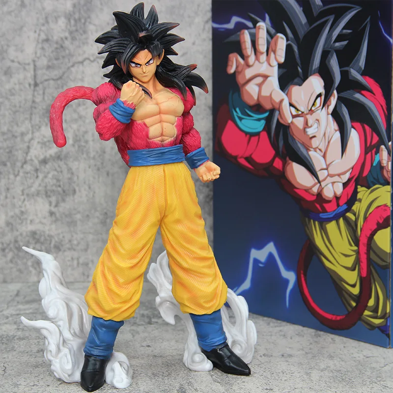 Dragon Ball Gt Son Gohan Figure Anime Figures Ssj5 Goku Super Saiyan 4  Figurine Pvc Statue Collectible Model Ornaments Toys Gift - Action Figures  - AliExpress