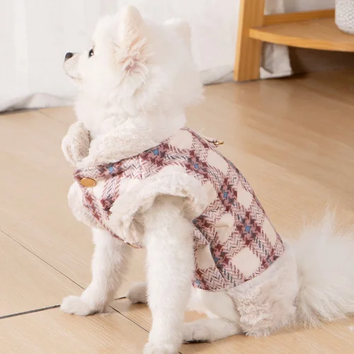 애완견 재킷, 치와와 의류, 따뜻한 개 의류, 코트 의류 조끼, 소형 중형견 XS-2XL 3