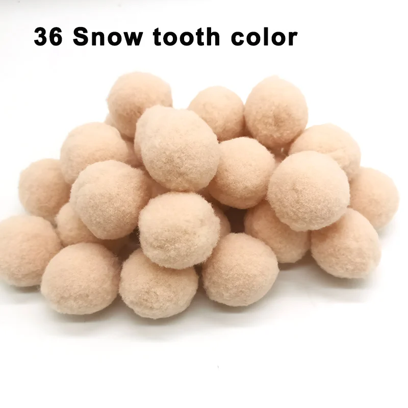 Colorful Fluffy Pom Pom Balls