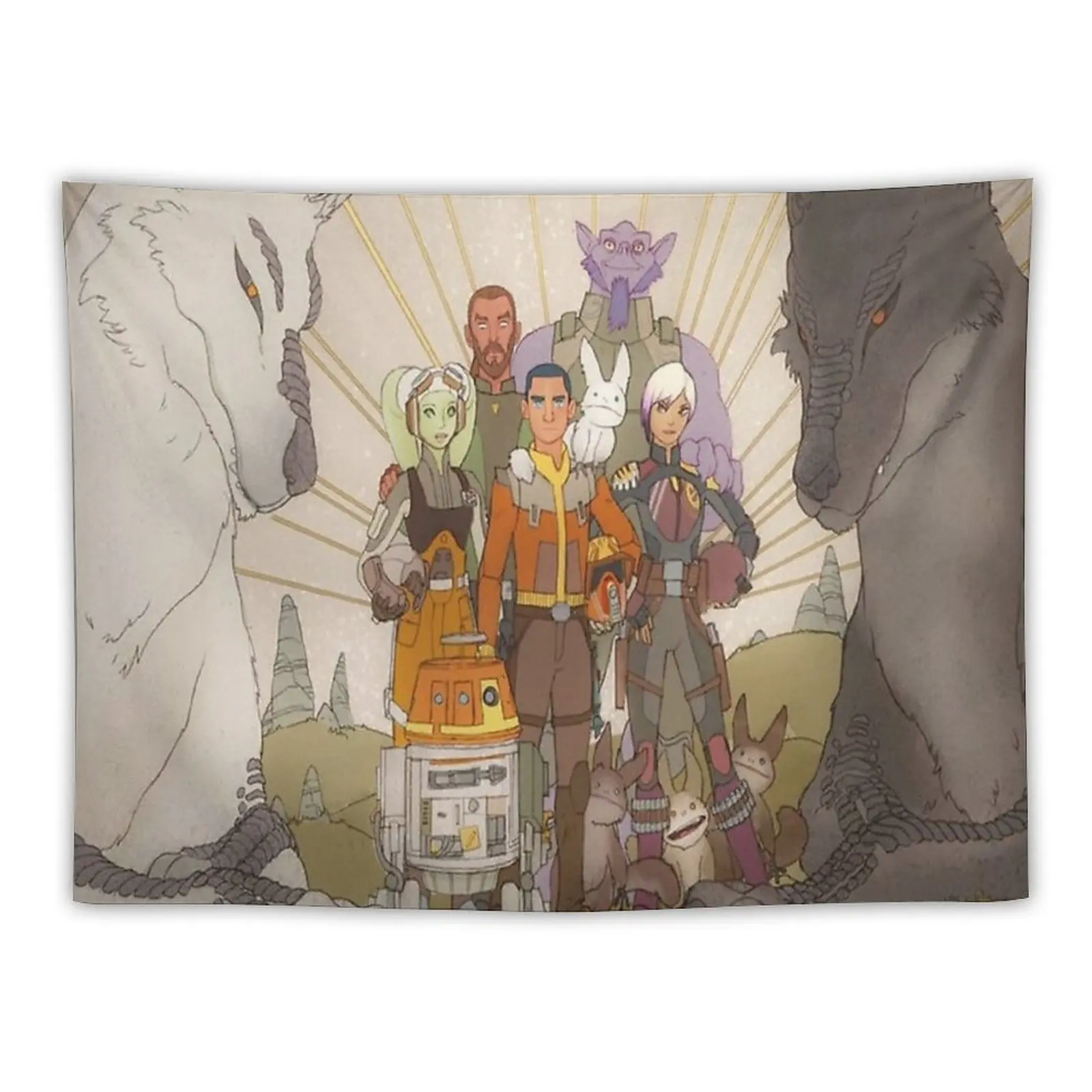 

Настенный декоративный гобелен с зеркальной росписью, подвесной корейский Декор для комнаты, аксессуары для украшения комнаты