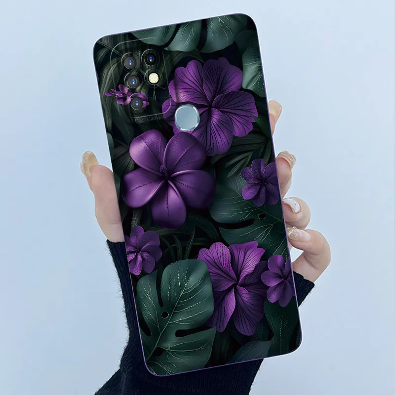 Soft Silicone Fashion Painted Protective Phone Case Cover