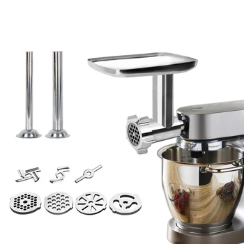 2025 new Stand Mixer Attachment Food Grinder Set Kitchen Grinding Tools for Kenwood Chef / Chef XL, KVC, KVL, kMix,also fit SMEG 1