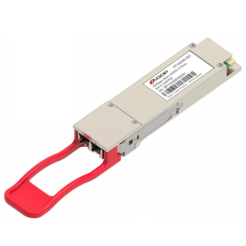 adop for cisco qsfp 100g sr4 s compatible 100gbase sr4 qsfp28 850nm 100m dom mtp mpo 12 mmf optical transceiver module ADOP for Cisco QSFP-100G-ER4L-S Compatible 100GBASE-ER4 QSFP28 1310nm 40km DOM Duplex LC SMF Optical Transceiver Module
