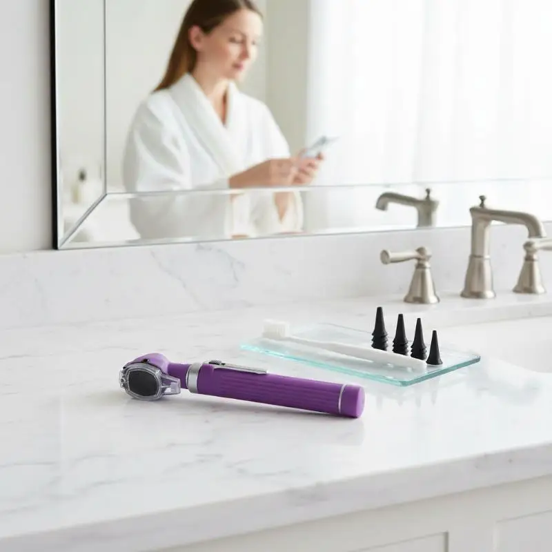 Rechargeable Digital Ear Scope with Light for Safe At-Home Ear Cleaning
