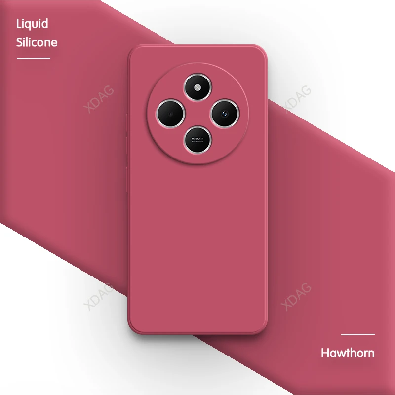 Enhanced Product Title:  
Sleek Liquid Silicone Shockproof Back Cover with Camera Protection