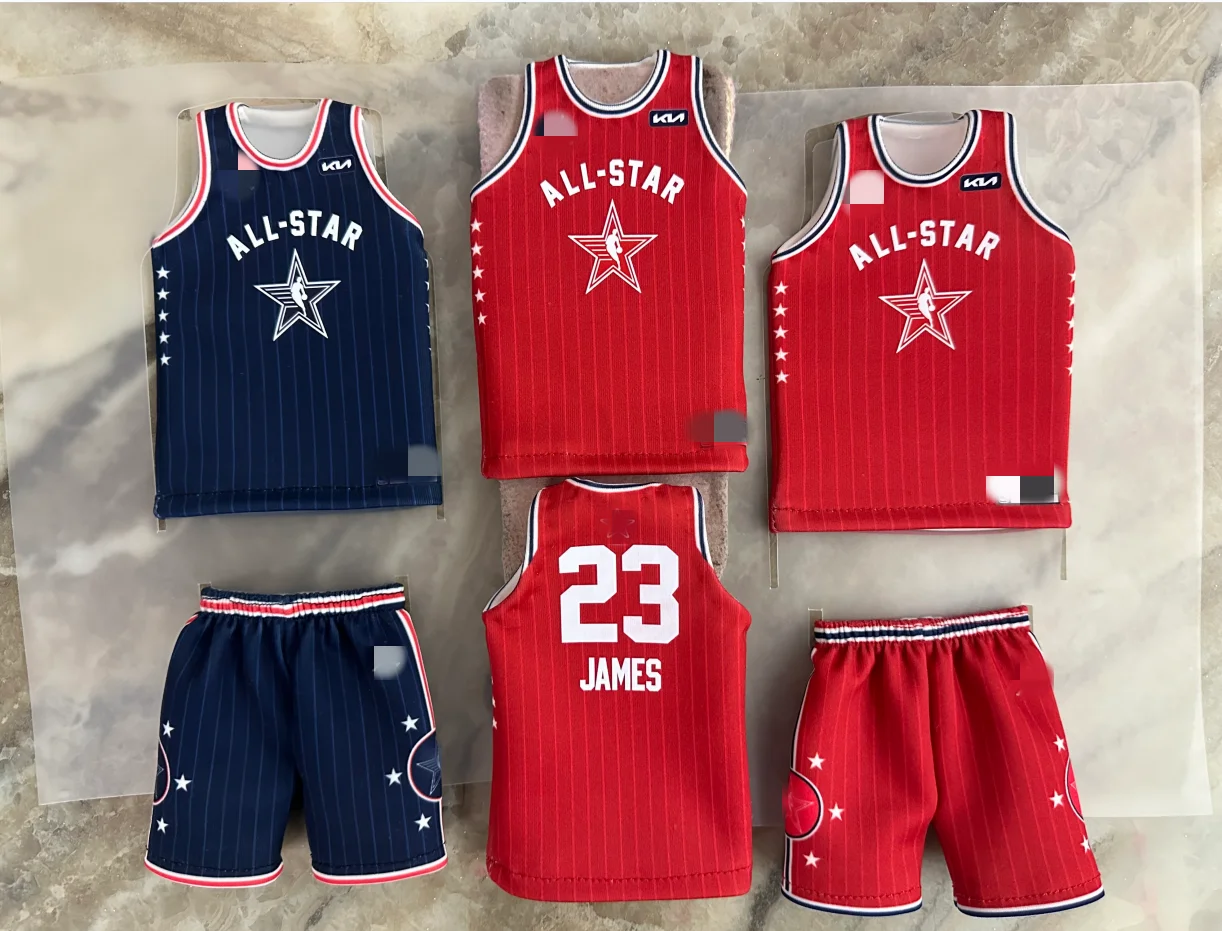 

Homemade Compatible 1/6 EBay EB Jersey East 2024 All Star East West Curry James Lillard