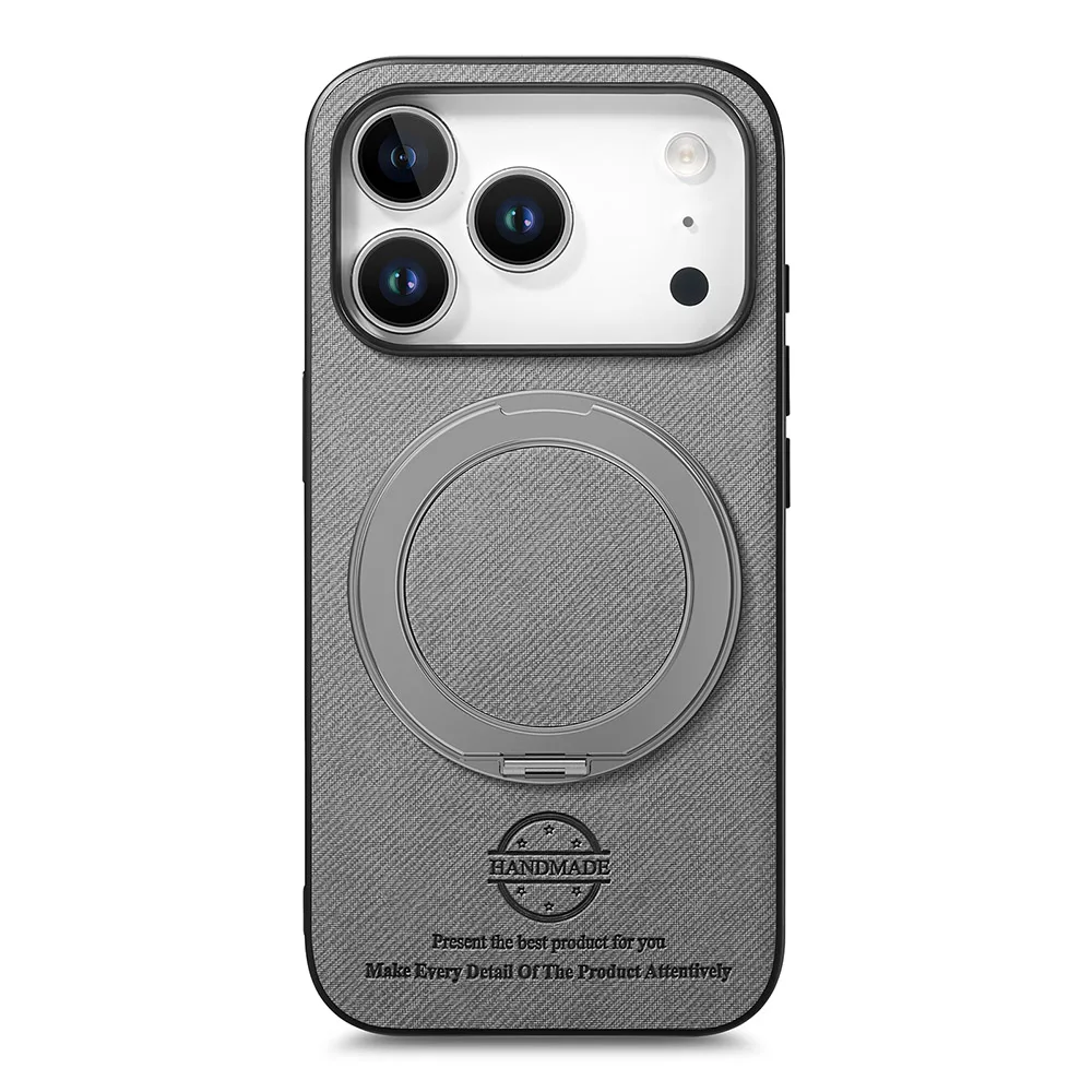 Magnetic Ring Holder Phone Case with Stand Function - Durable Back Cover