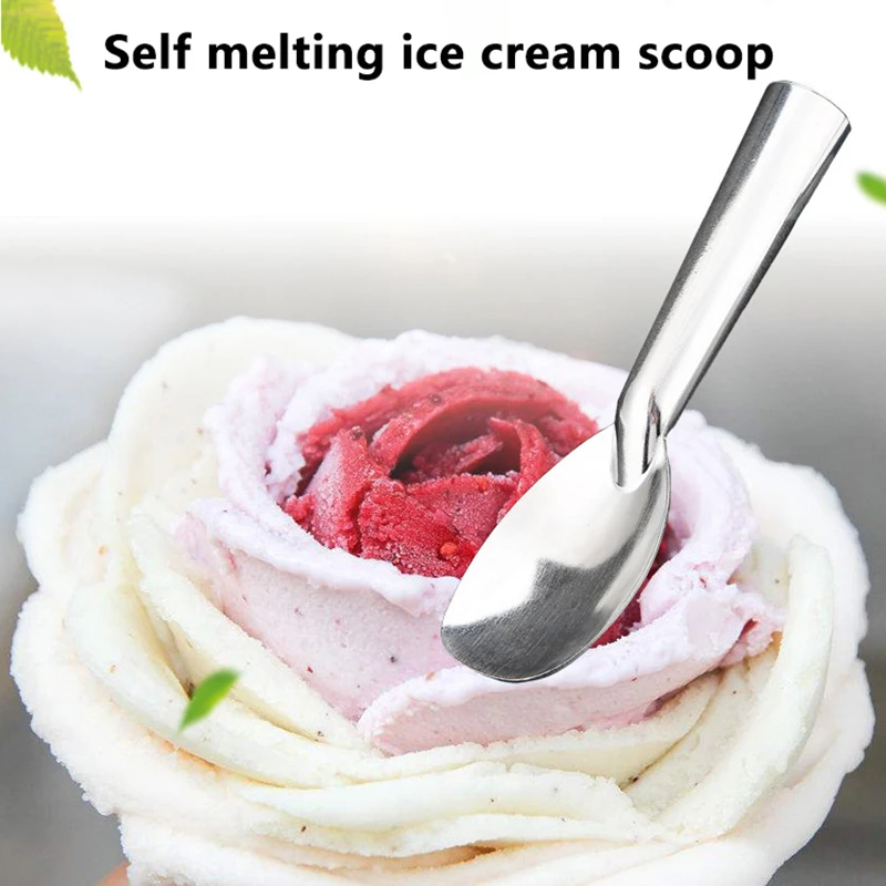 1PCS Aluminum Alloy Ice Cream Scoop Ice Cream Scoop Home Hotel Dessert Scoop, Perfect for Scooping and Serving Hard Foods