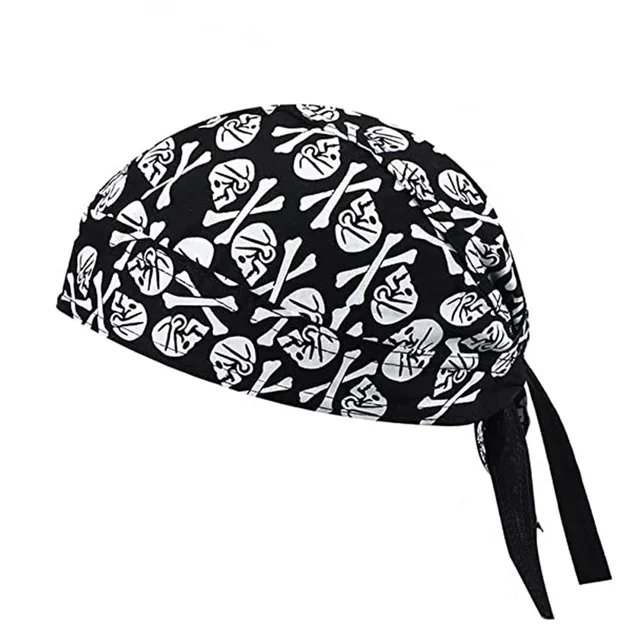 1Pcs Cycling Skull Pirate Bandana 4