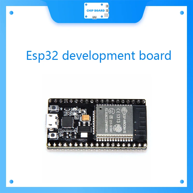 Макетная плата Esp32 беспроводная Wi-Fi + Bluetooth 2 в 1 двухъядерный процессор с низкой