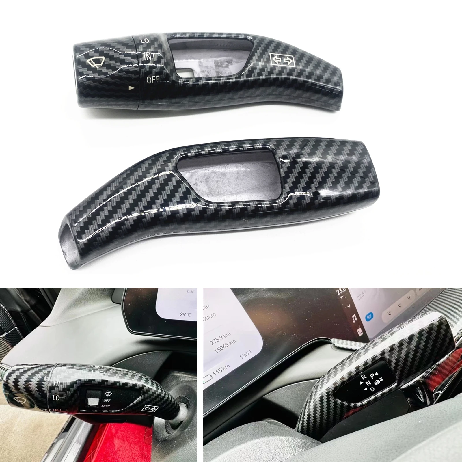 

Крышка рычага переключения передач руля для Mercedes Benz GLA/GLC/E класс черный/красный АБС углеродное волокно