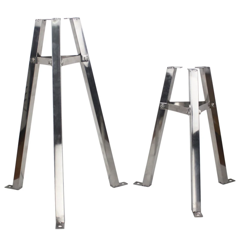 Stainless Steel Stand for Suction Pump 42cm/58cm Height Manual Water Jet Pump Holder Well Hand Shake Suction Pump Stand