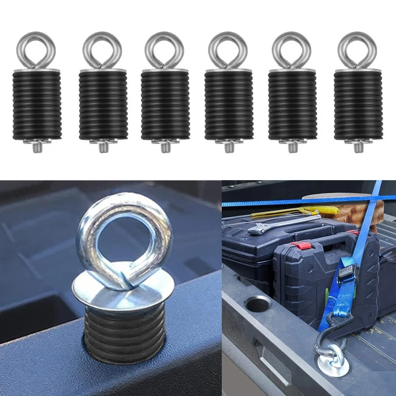 6 шт., анкеры с фиксированной пряжкой Для Polaris General Ranger с отверстием 1-7/16 дюйма для RZR Sportsman Ace с 1 