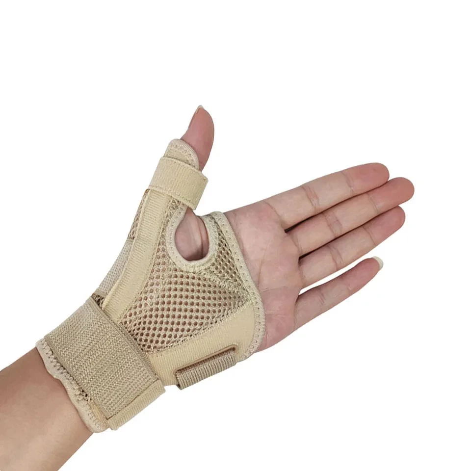 Flexible Thumb Splint Wrist Support Brace for Tendonitis Arthritis Breathable Fits Right and Left Hand 1PC