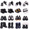 5 Cm Black Buckle PU Doll Shoes Sneakers Canvas For 14 Inch Doll&BJD 20cm Cotton Doll 30-33cm Paola Renio Girl`s Toy Russia Gift 1