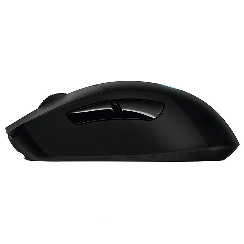 로지텍 G703 기계식 게이밍 마우스, RGB 25K 히어로 25600DPI, 유선 및 무선 듀얼 충전 지지대 파워플레이
