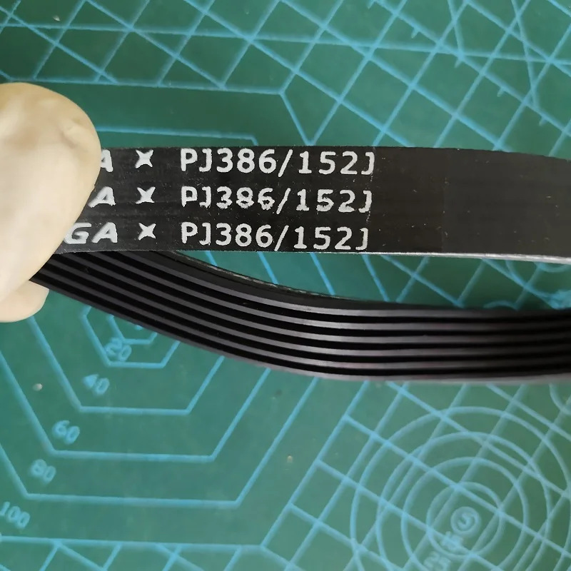 Correia de Condução com Nervuras para Compressor de ar Plainas Etc Pj386 152j Pcs