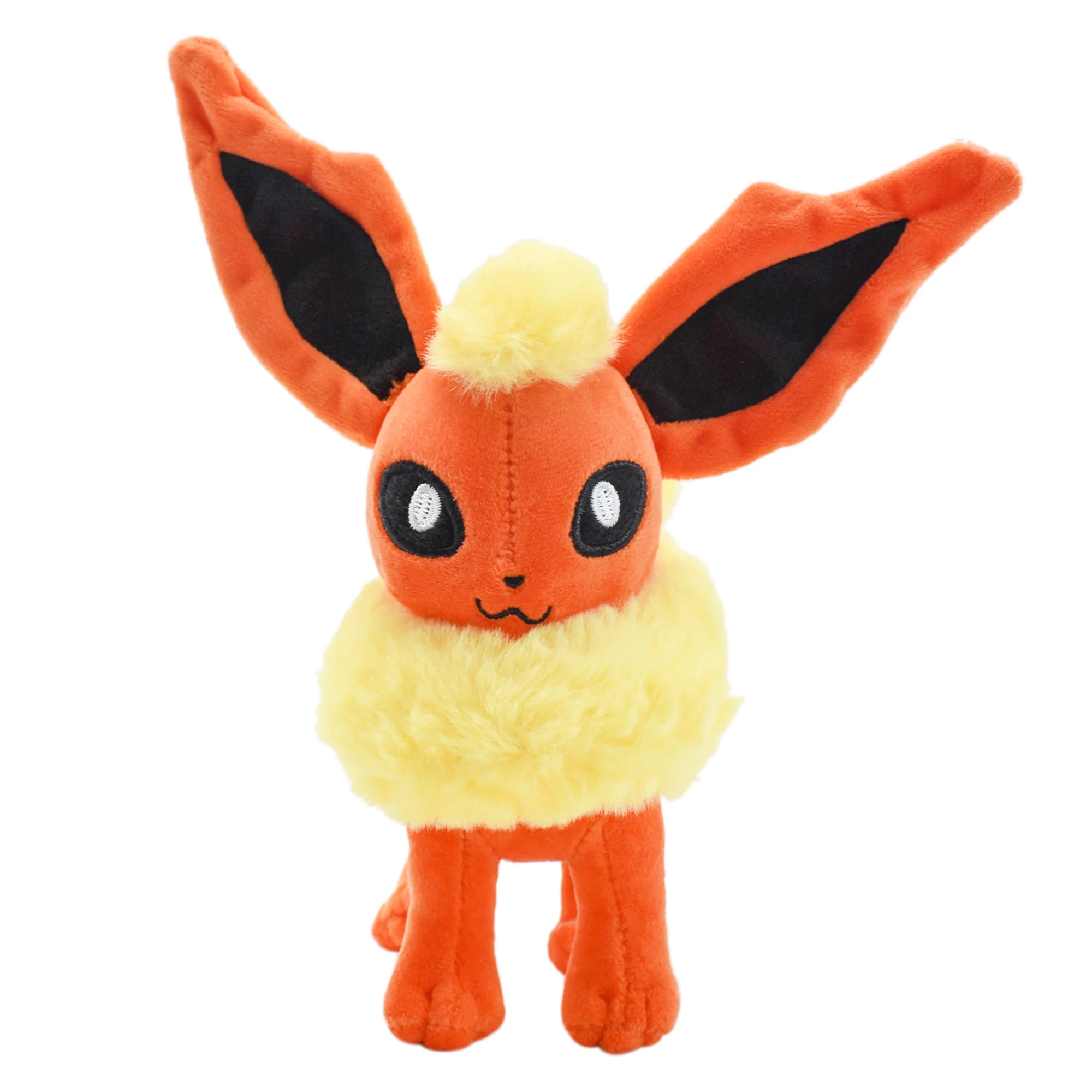 Glänzendes Eevee Flareon Jolteon Plüschspielzeug-Spiel als Sammlergeschenk, weiche Plüschtiere, Zeichentrickfigur – Detail 4