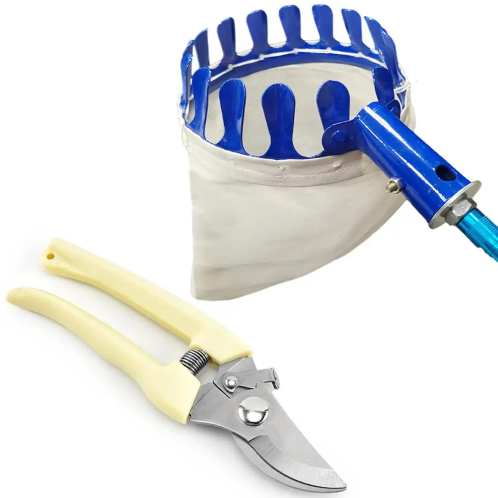 

High-altitude Fruit-picking Device Metal Sharp Cutting Compact And Convenient Exquisite Craftsmanship Easy To Carry Fruit Picker