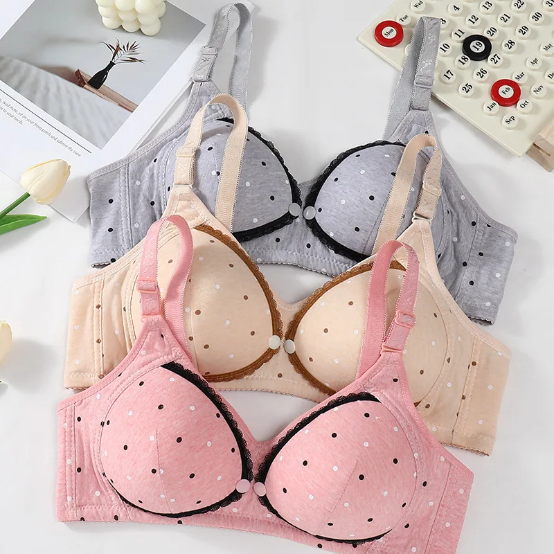 New Front-Opening Thin Push-Up Maternity & Nursing Bra without Underwire to Prevent Sagging-Wholesale Manufacturer 4
