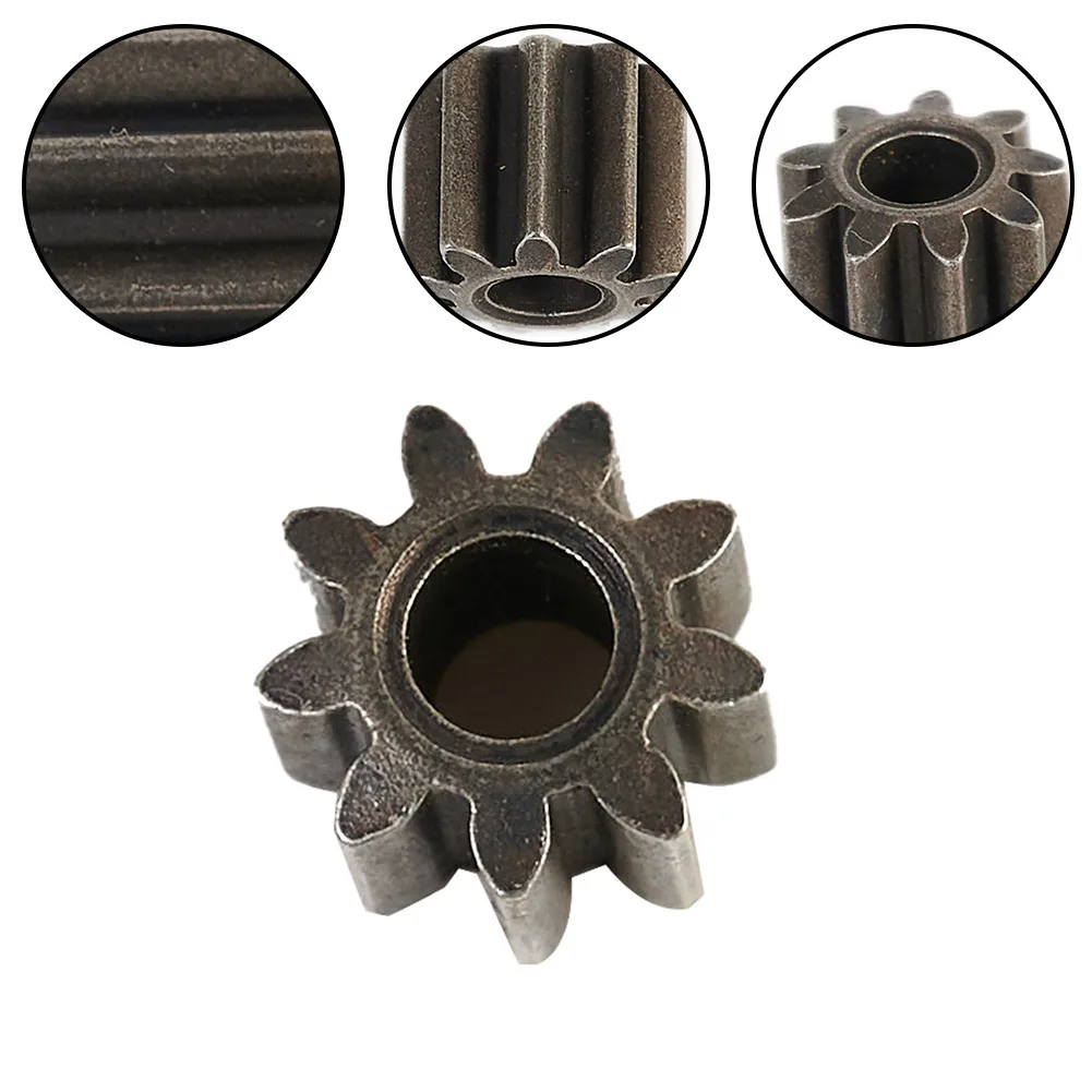 5pcs Gears 9/12 Teeth D Type For Cordless Drill Charge Screwdriver 550 Motor Power Tool Accessories High Quality rs550 motor 13 teeth replace for cordless drill gsb gsr120 li 18v spare replace for cordless drill screwdriver spare parts