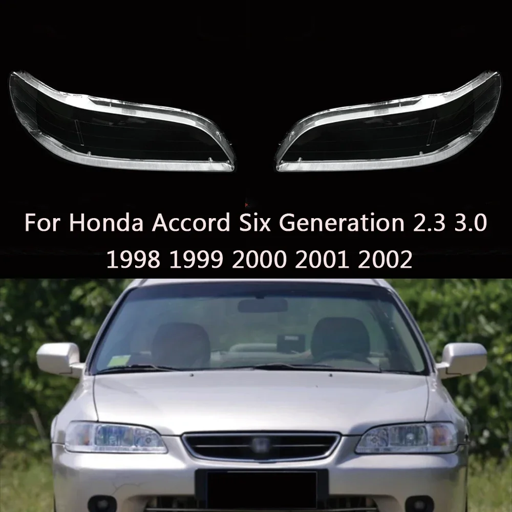 

Для Honda Accord 6, шесть поколений, 2,3, 3,0, 1998, 1999, 2000, 2001, 2002, автомобильные фары, оболочка, чехол для абажура