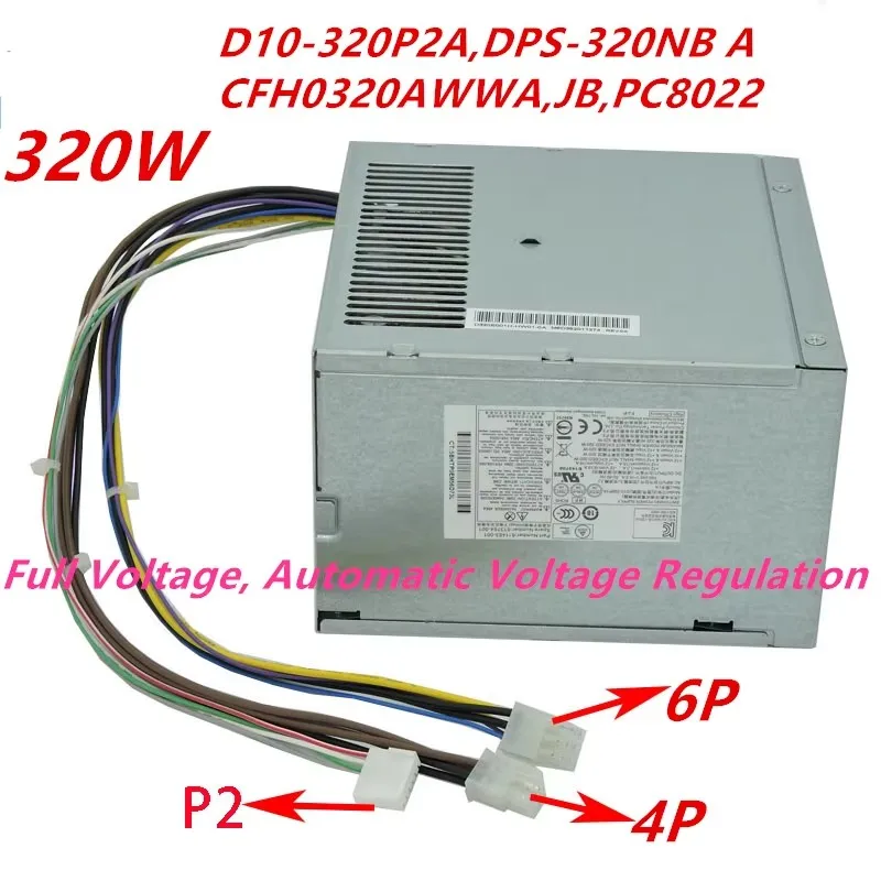 Nadalan 320W PS-4321-9HA HP-D3201EO D10-320P2A DPS-320MB A CFH0320AWWA PS- 4321-9HP DPS-320NB A HP-D3201A0 DPS-320JB A PC8022 Universal Chassis Fuente de alimentación para HP 8200 6200 6000 8000 MT