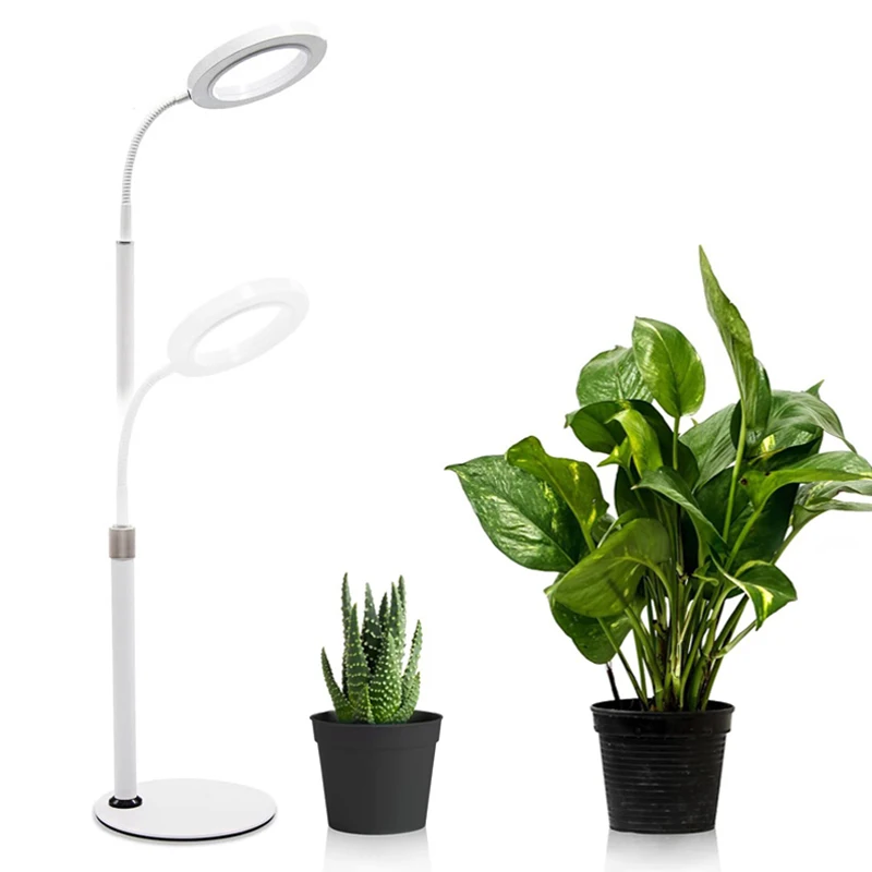 

Plant Grow Light, LED Plant Light For Indoor Plants Growing, Full Spectrum Desk Growth Lamp With Automatic Timer For 3H/9H/12H
