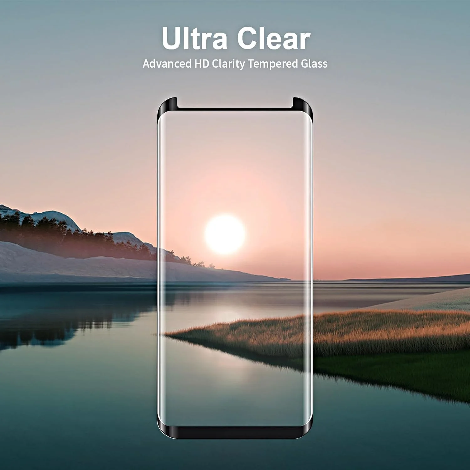 Premium 3D High-Quality Tempered Glass Screen Protector - 1/4 Pack