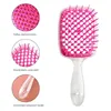 Head Massage Hollow Comb Honeycomb Comb Wet And Dry Fluffy Styling Rib Comb Anti-Hair Loss Scalp Massage Air Cushion Comb 6