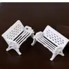 2 Pcs Mini Chair Succulents Bonsai Fairy Garden Decor Chair Figurines Micro Landscapes Seat Bench Craft Park Chair Miniature - Image 5