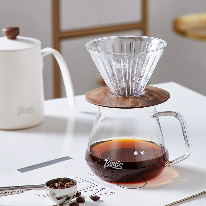 Bincoo Coffee Set Pour Over Coffee Gooseneck Kettle Drip Coffee Maker  Barista Tools Kit Portabl Coffeeware 5 Piece Sets - AliExpress